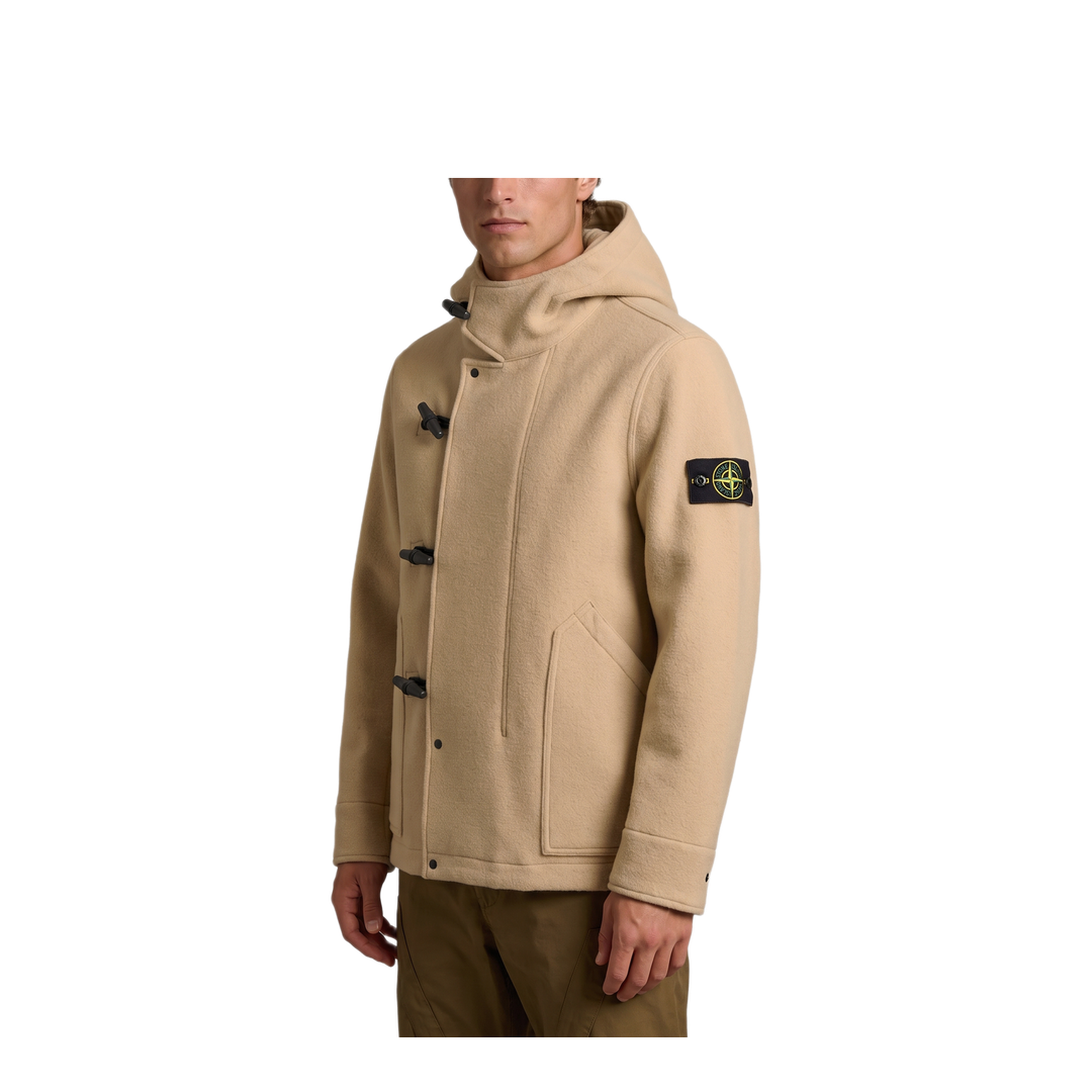 MAYFEYR - Stone Island - Short Heavy Melton Coat - L2S154100039S0453V0094