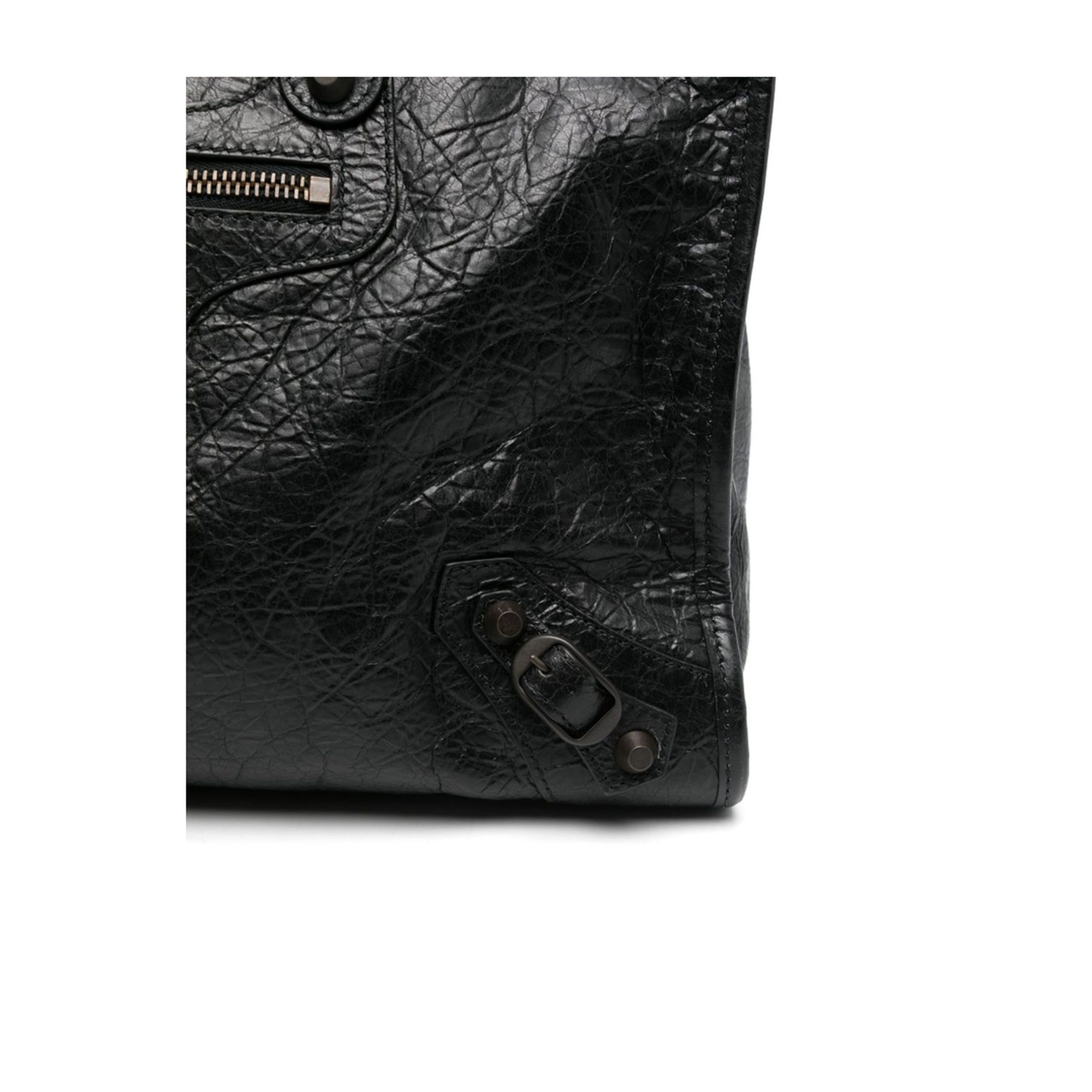Le City Medium Calfskin Bag - Black