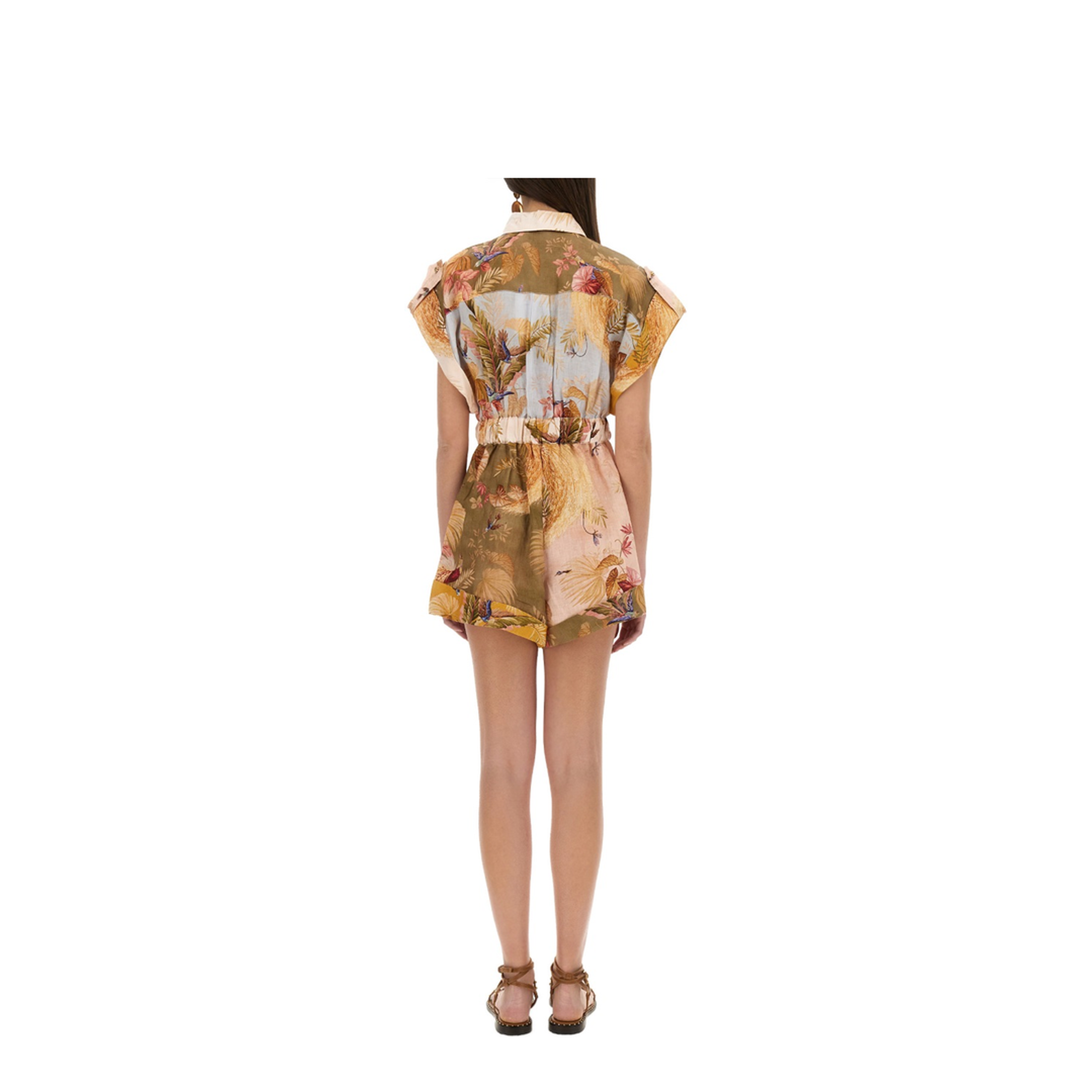 Ascension Linen Playsuit