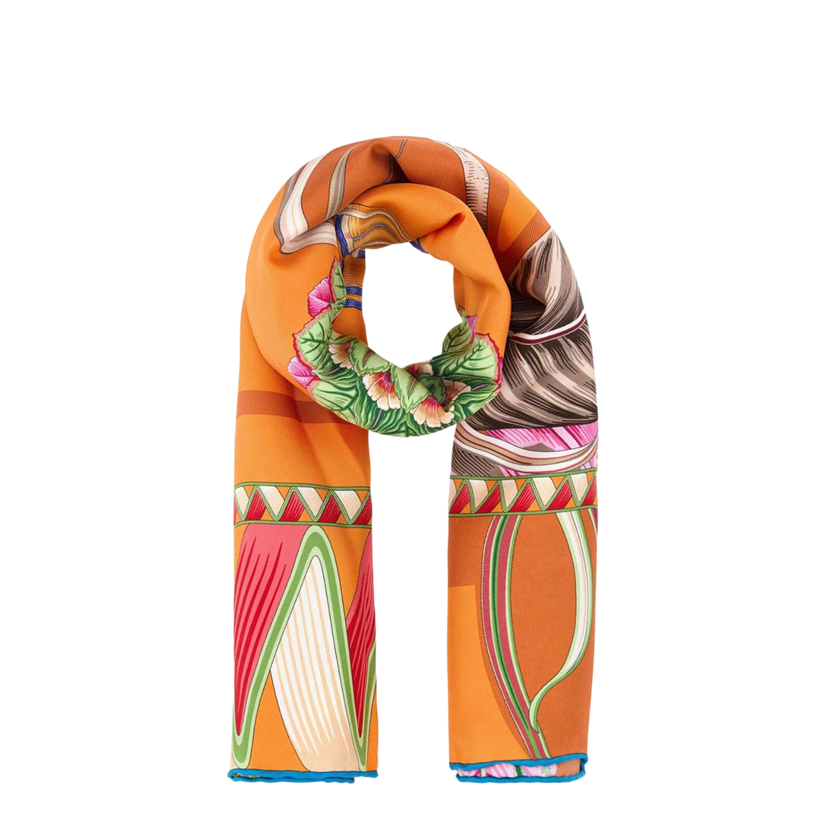 Printed Silk Foulard