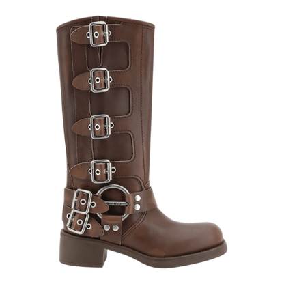 MAYFEYR - Miu Miu - Leather Boots - 5W792DFA0503F33F0038