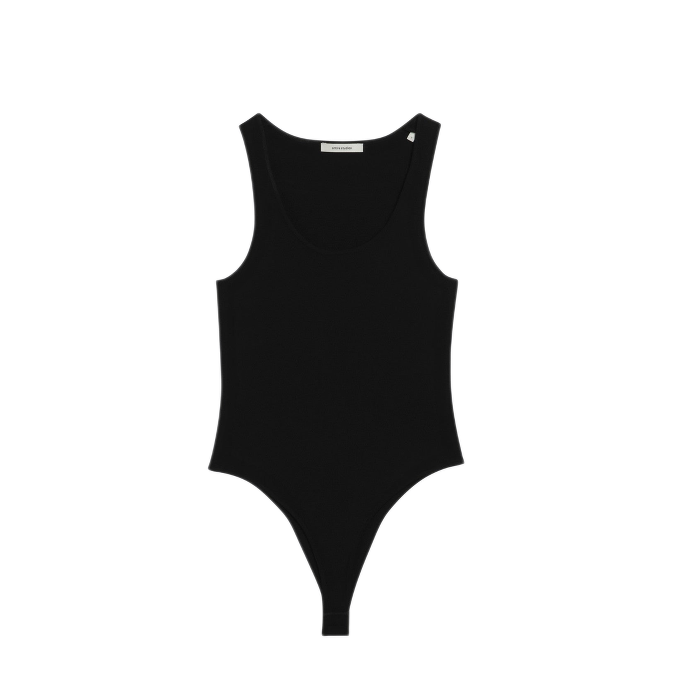 MAYFEYR - Entire Studios - Black Viscose Jersey Bodysuit - ESSS26BO02237VI0015