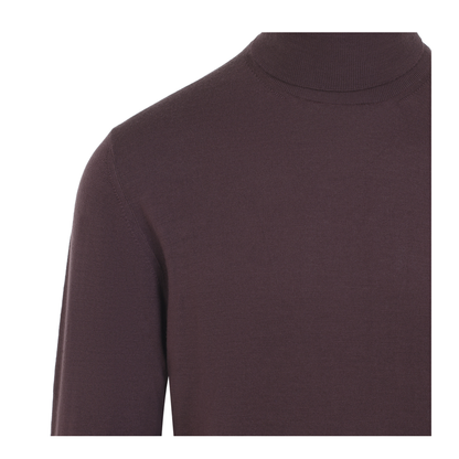 MAYFEYR - CANALI - Bordeaux Turtleneck - C0020MK01149902