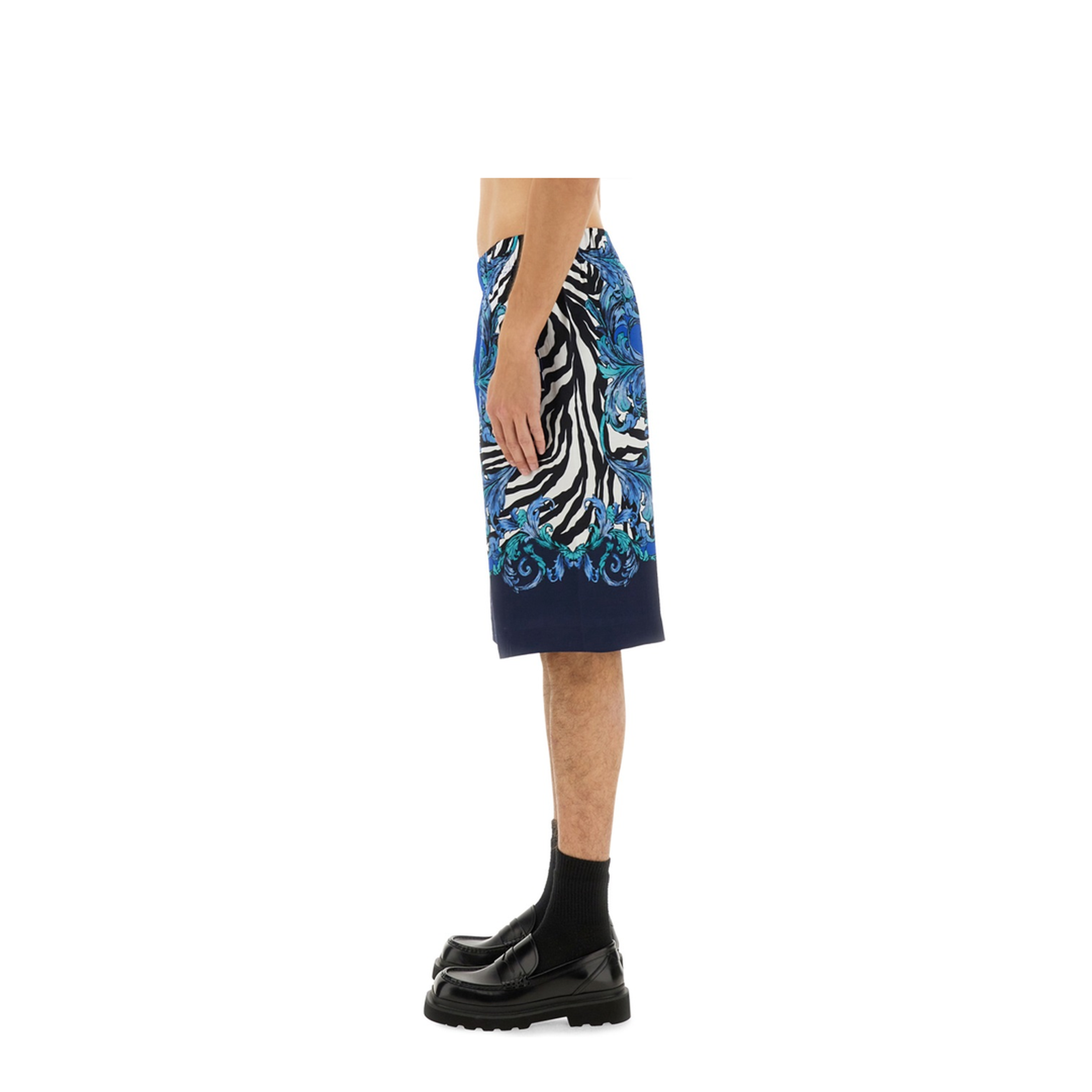 MAYFEYR - VERSACE JEANS COUTURE - Viscose Shorts - 78GAD10ANS621288
