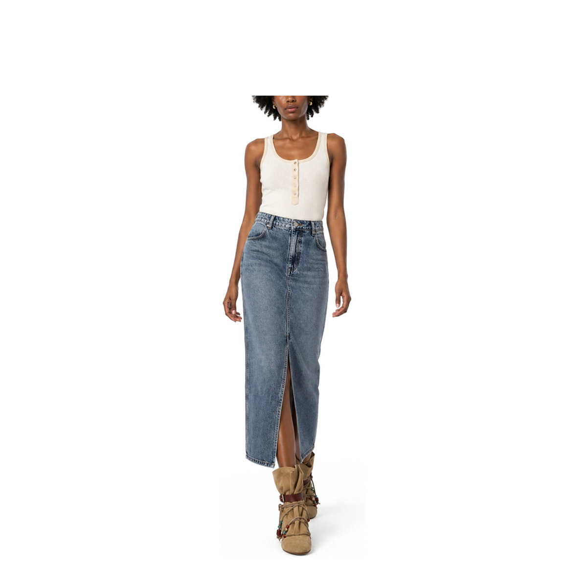 MAYFEYR - Isabel Marant Étoile - Fahara Skirt - JU0480FAB1H07I30LU