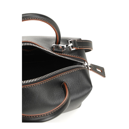 Hold All S Square Bauletto Calf Leather Bag