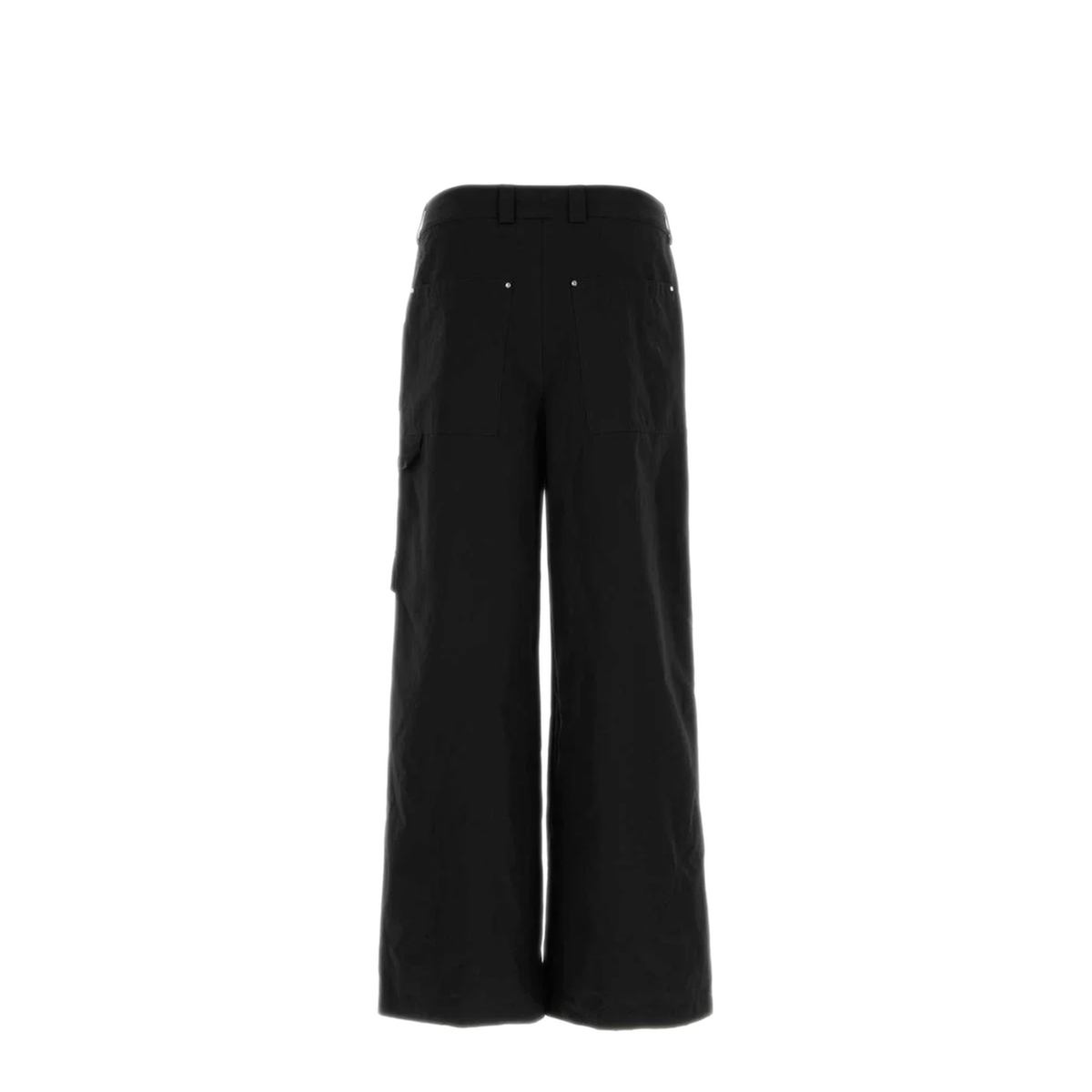 MAYFEYR - Alexander Mcqueen - Black Cotton Cargo Pant - 840873QSAA91000