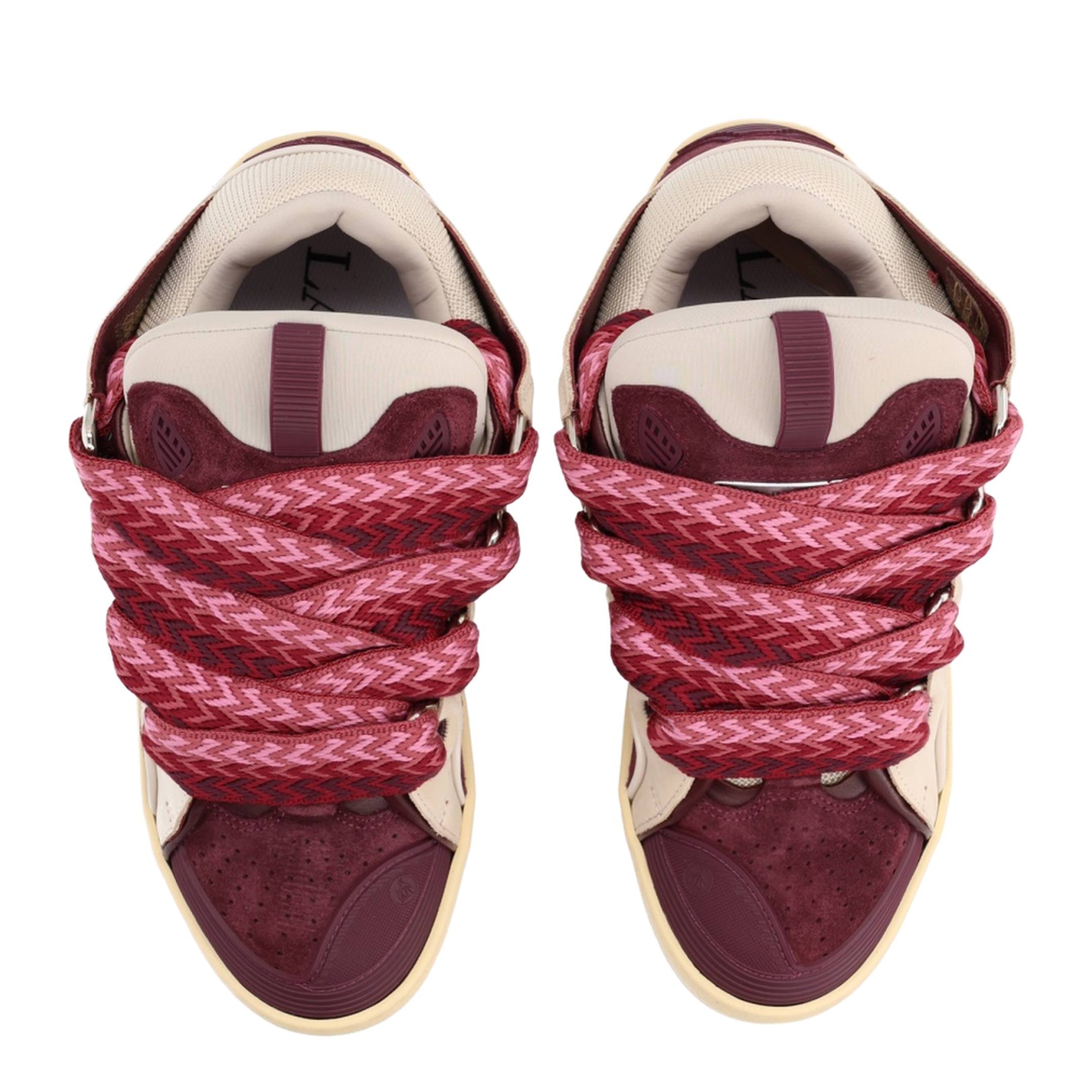 Leather Curb Sneaker