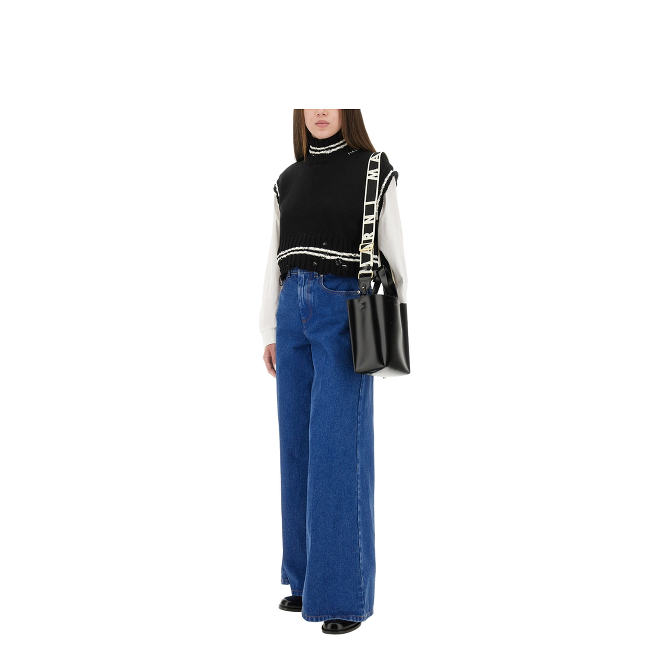 MAYFEYR - Marni - Wide Flared Leg Jeans - PAJD0514X0USCU83BDB60