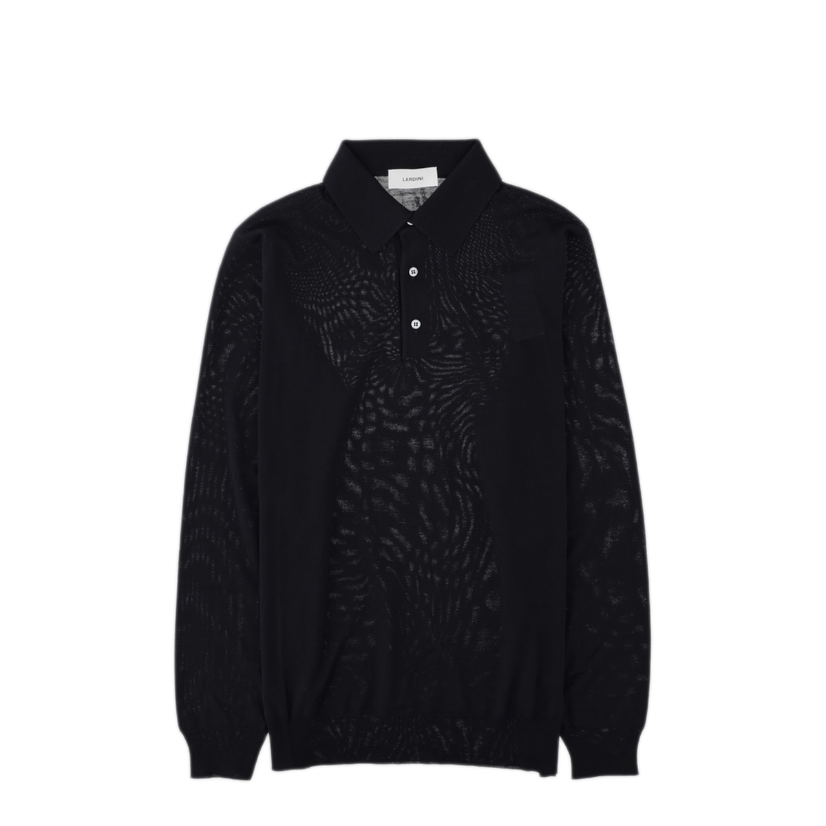 Wool Polo Shirt Long Sleeves