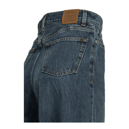 MAYFEYR - Toteme - Wide Leg Jeans - 242WRB2426FB004506732DKBLUE