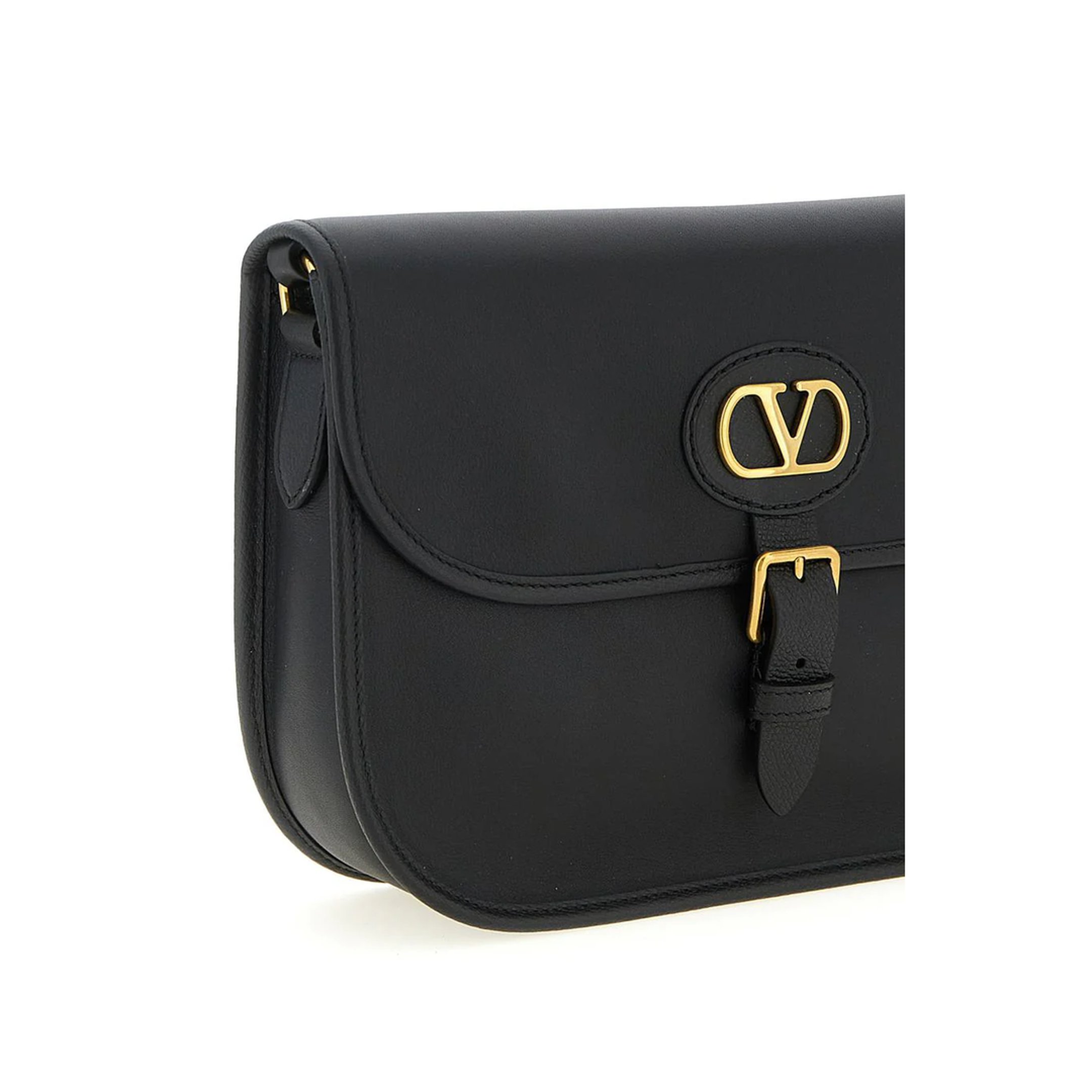 Antibes Calfskin Shoulder Bag - Cognac Brown