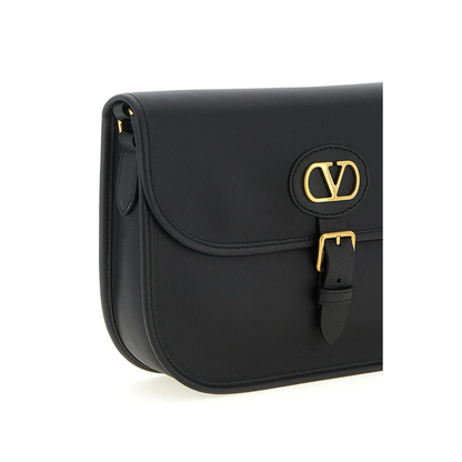 Antibes Calfskin Shoulder Bag - Cognac Brown