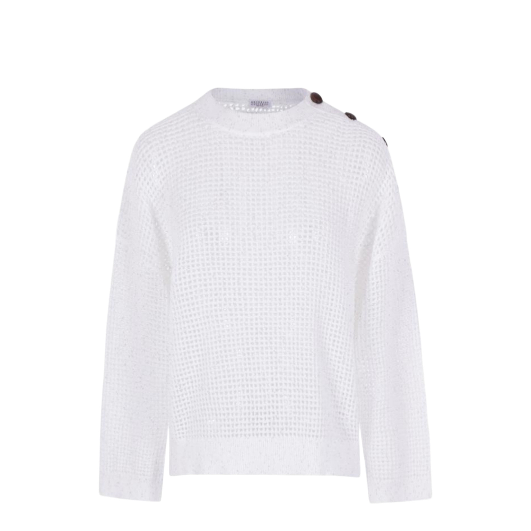 Pullover in mesh with Dazzling Details
