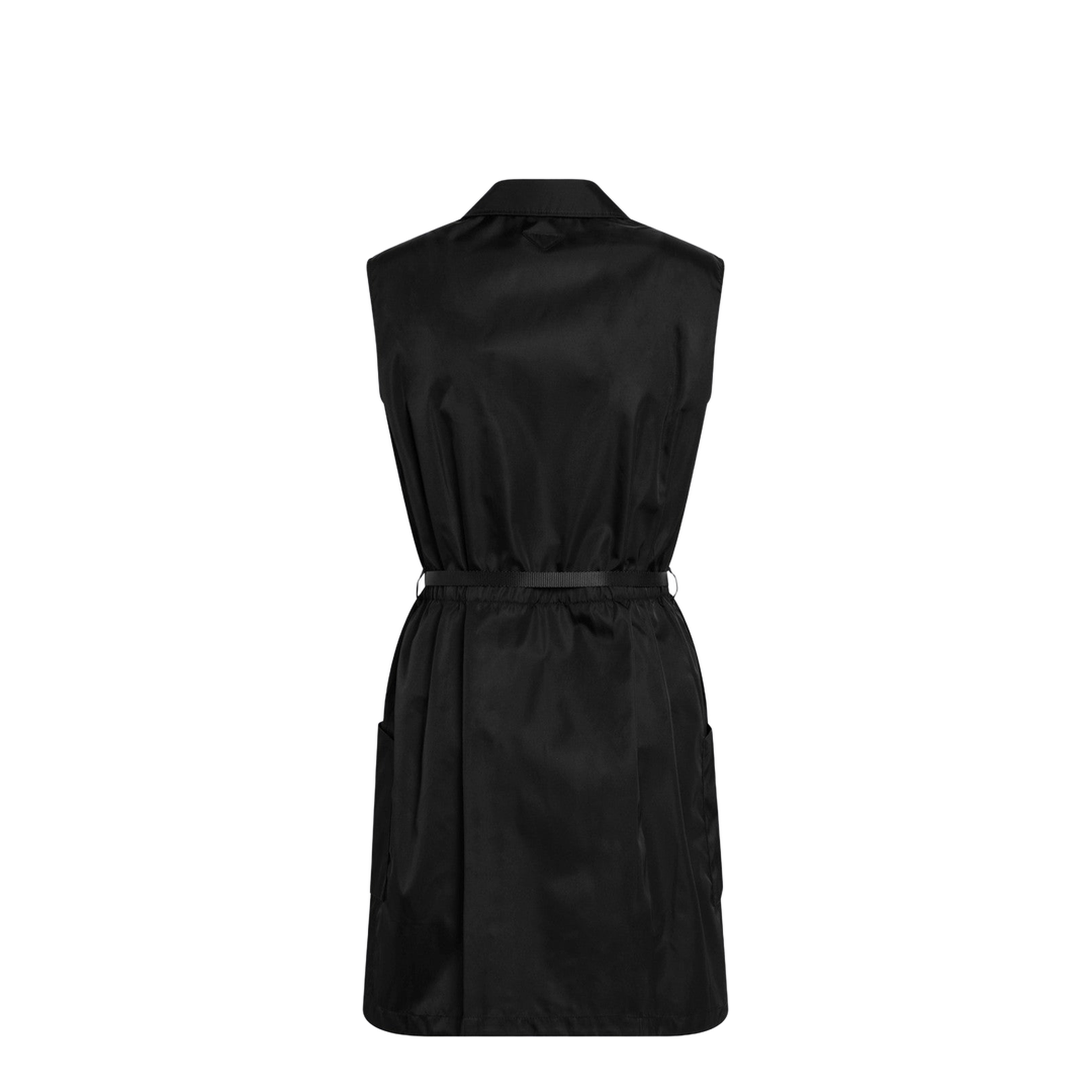 Black Short Re-Nylon Dress
