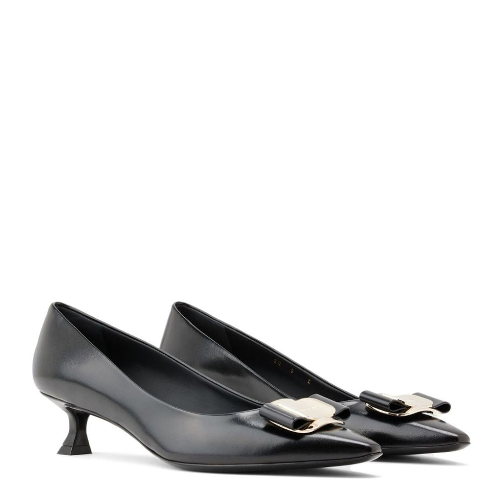 Ferragamo With Heel Black