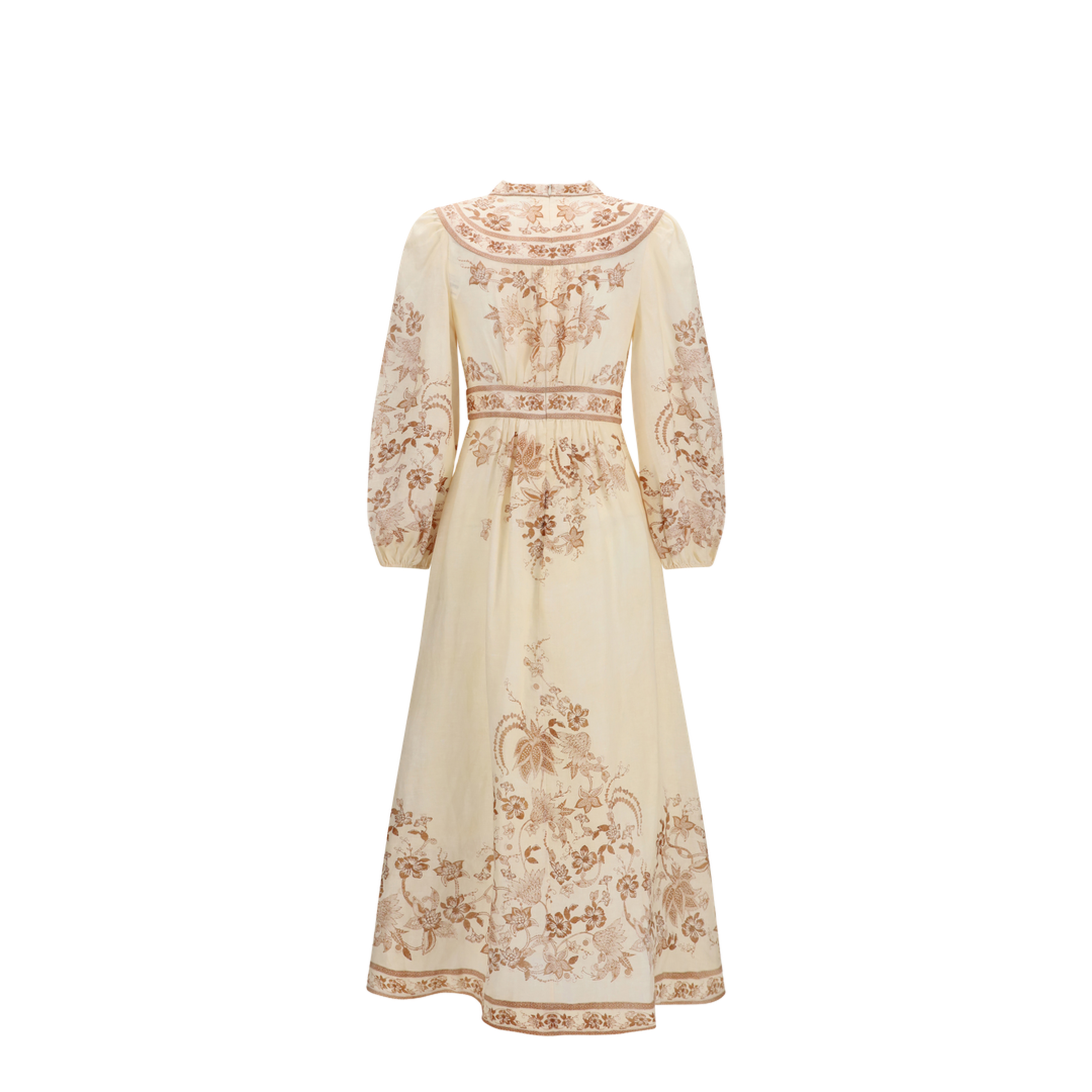 MAYFEYR - Zimmermann - Indra Plunge Floral Dress - 3501DSS262