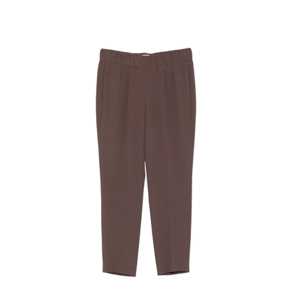 Tailored Jogger Pants - Brown
