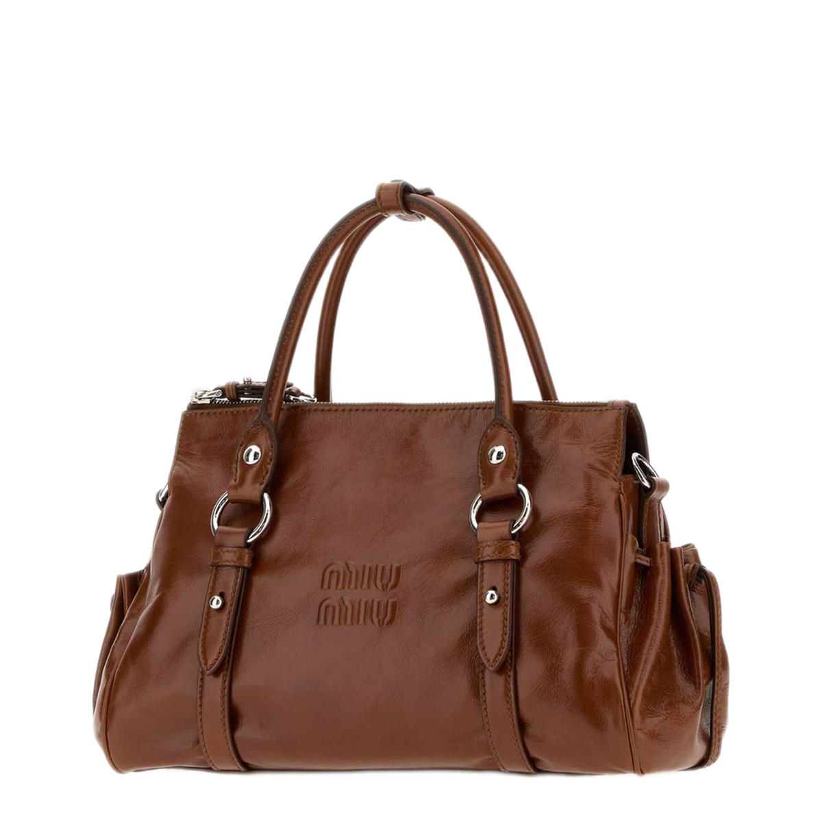 MAYFEYR - Miu Miu - Camel Leather Handbag - 5BA3332A44F0BW5