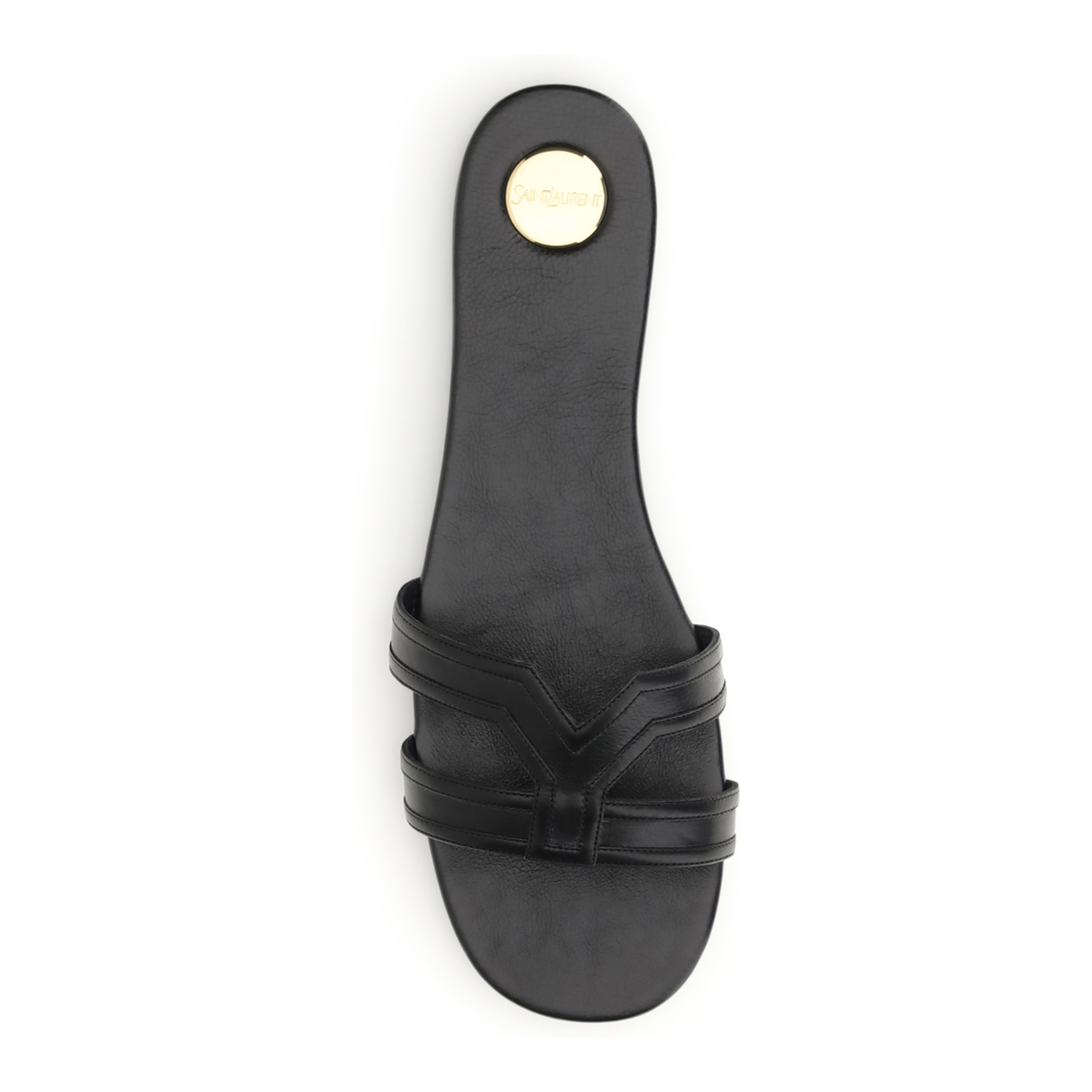 MAYFEYR - Saint Laurent - Smooth Leather Mabrouka Sandals - 86185325V00