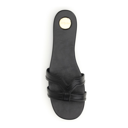 MAYFEYR - Saint Laurent - Smooth Leather Mabrouka Sandals - 86185325V00