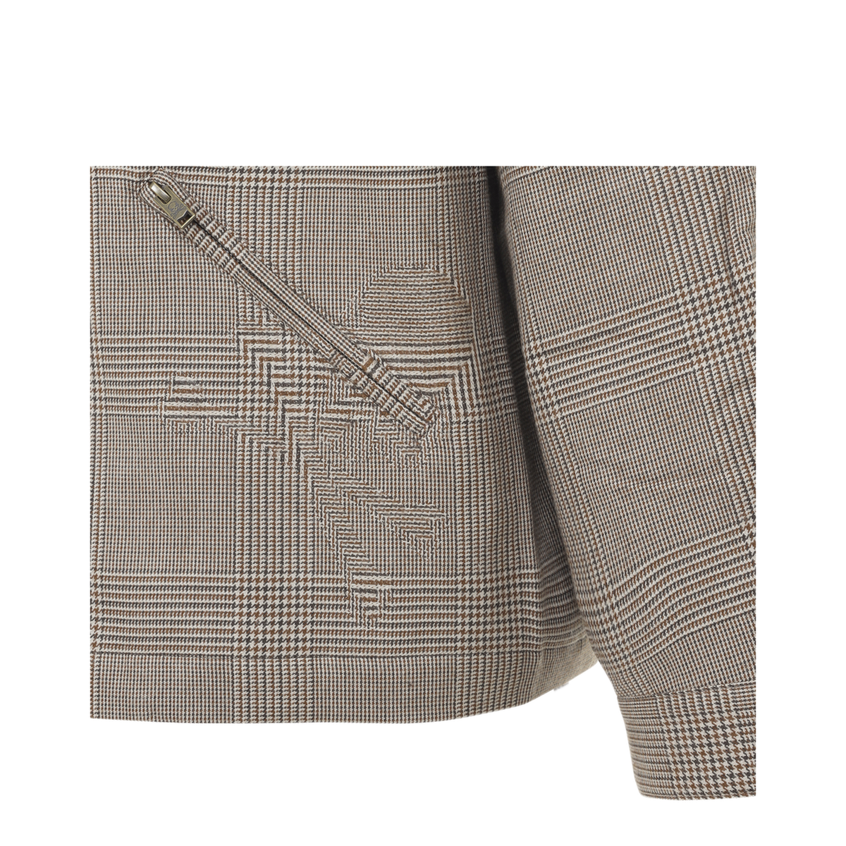 MAYFEYR - MASTERMIND JAPAN - Glen Check Harrington Jacket - MJ26EE2BL019101GLEN