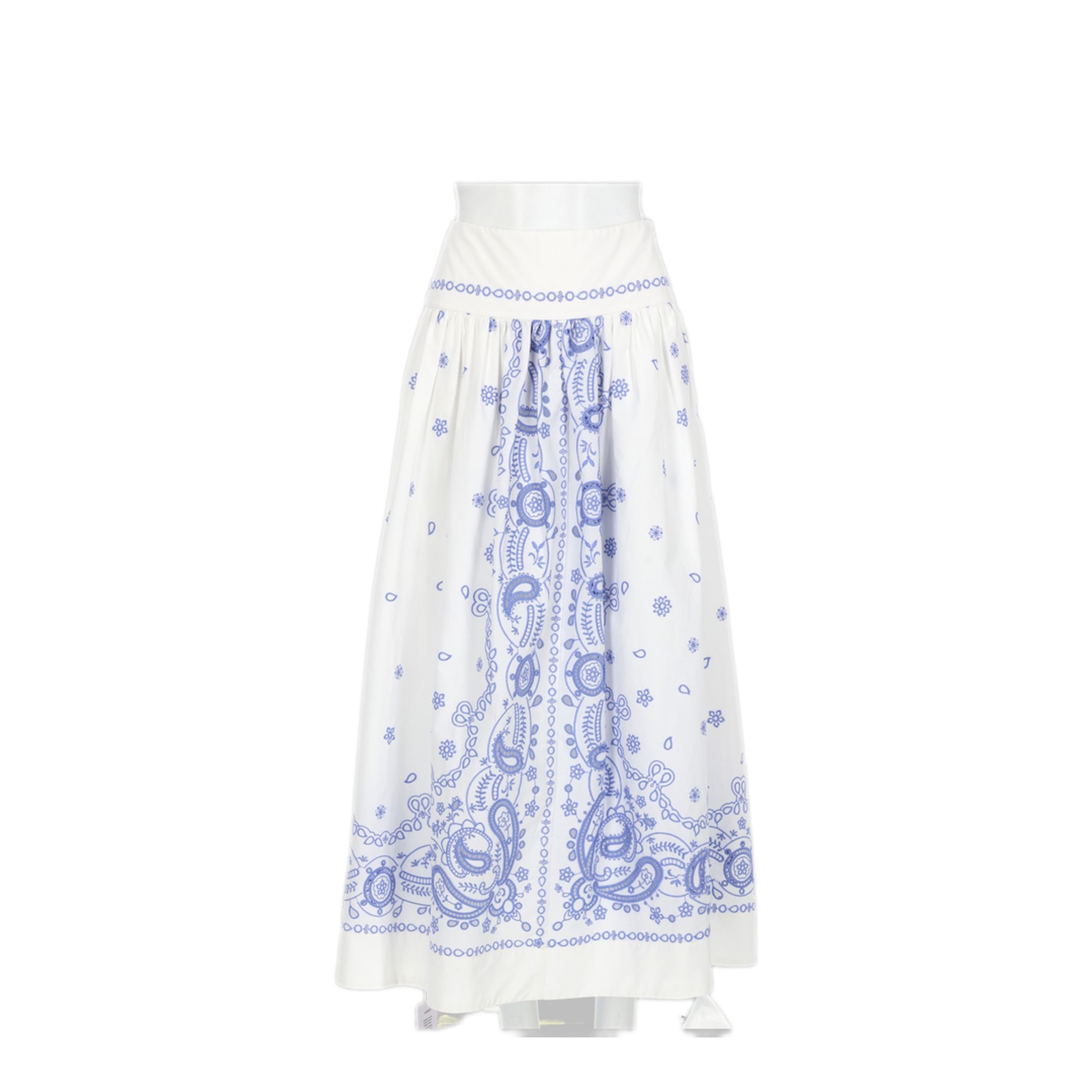 MAYFEYR - Self Portrait - Midi Embroidered Skirt - AC26008MSKWWHITE