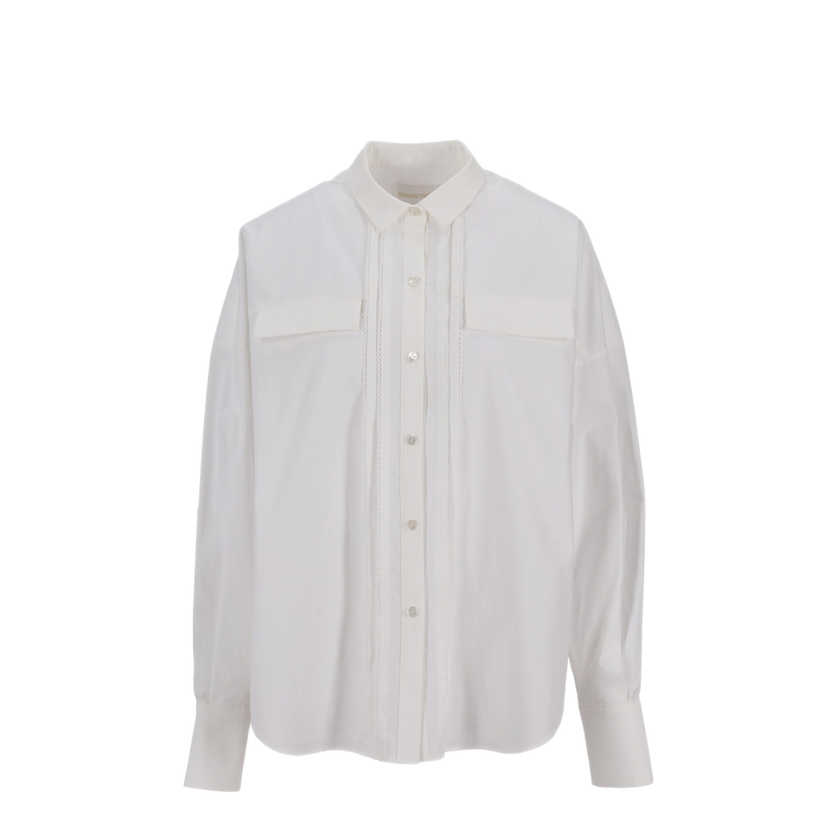 MAYFEYR - SHUSHU TONG - Tuck Lace Blouse - MWDETO15CO006WH100
