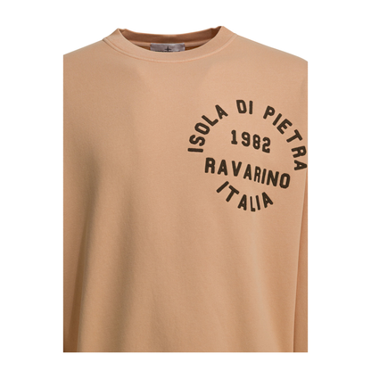 MAYFEYR - Stone Island - Crewneck Sweatshirt With Logo - 6100003S0291V008E