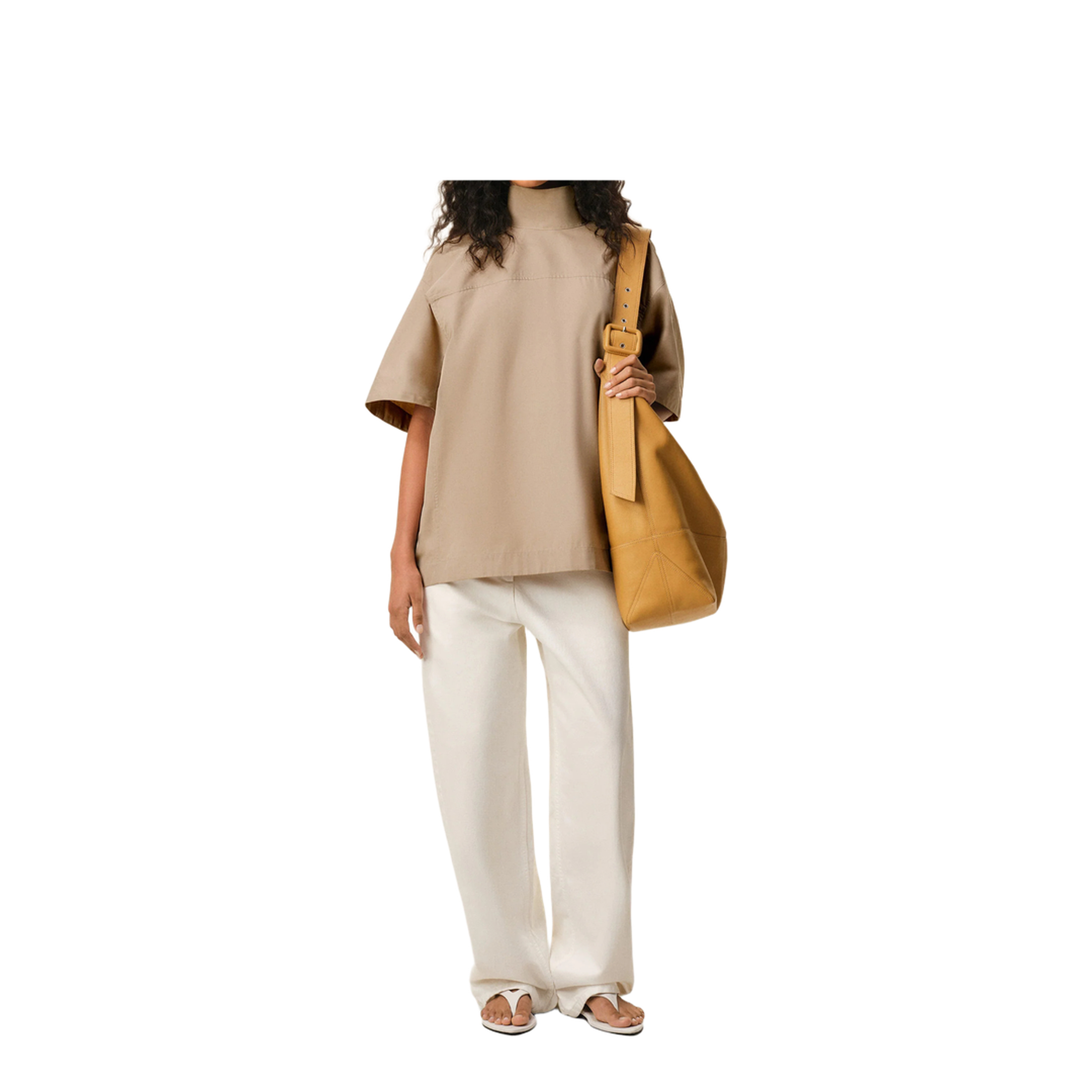 MAYFEYR - Ami Paris - Cotton Top With Raised Collar - FTP835CO0063A036