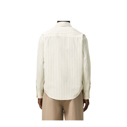 MAYFEYR - Ami Paris - Embossed De Coeur Shirt In Cotton Poplin - USH766CO0220A075