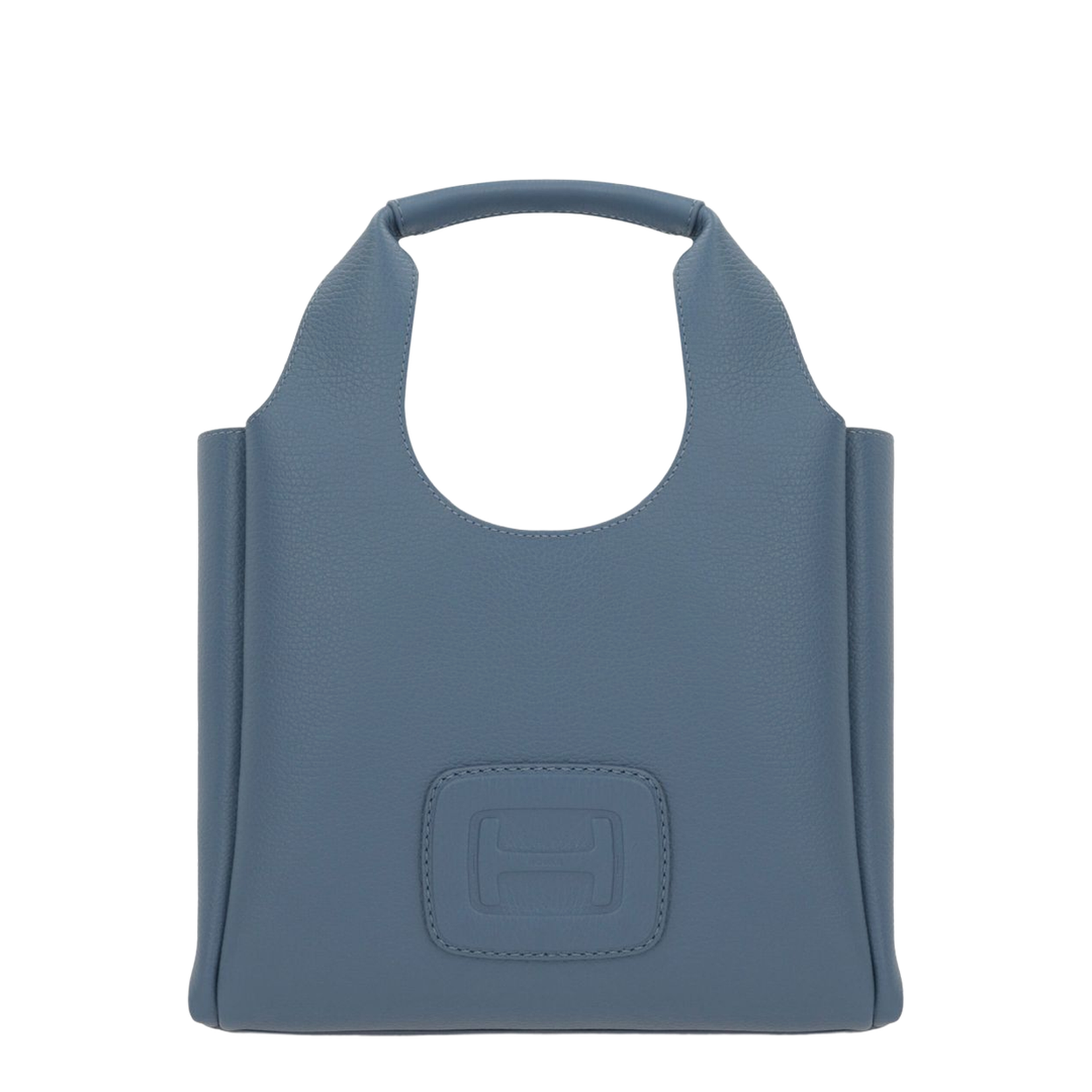 Indigo Blue Bag with Two Top Handles and Adjustable Detachable Shoulder Strap