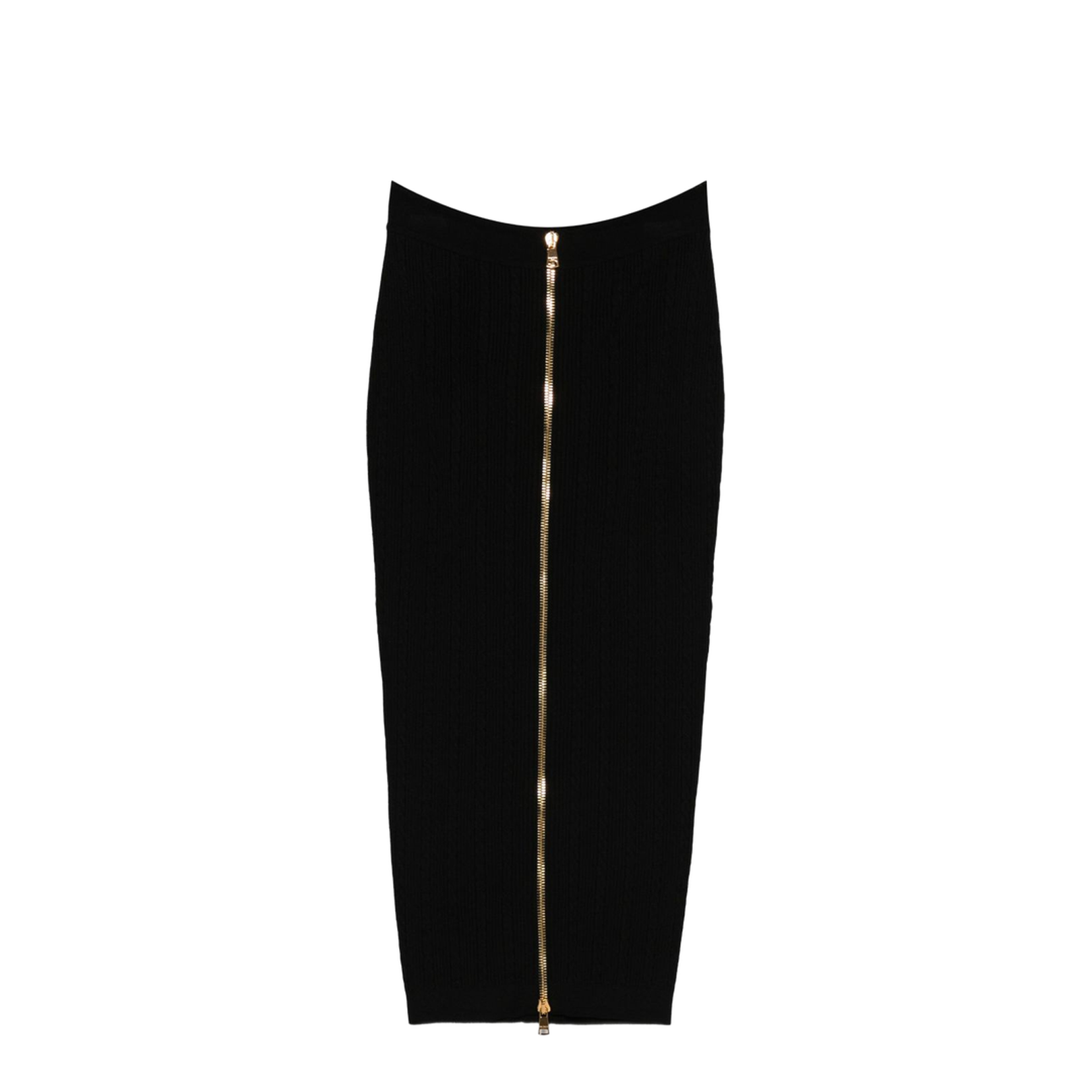Buttoned Long Skirt