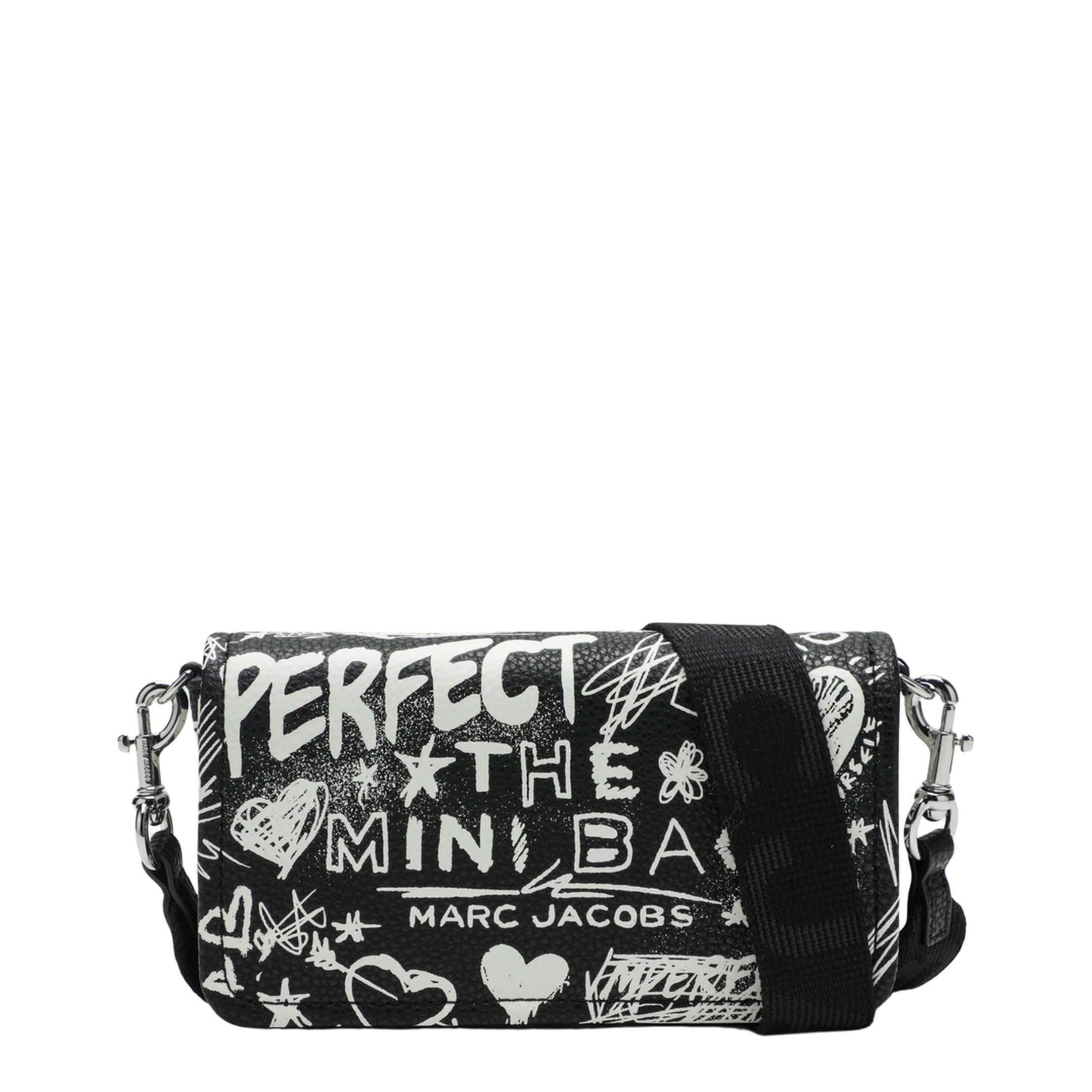 MAYFEYR - Marc Jacobs - Mini Shoulder Bag Black With Punk Lettering - 2S6SMN012S01LE002