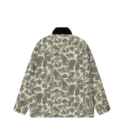 Tapestry Chore Coat Camo Duck Jacquard