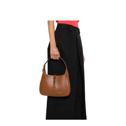 Jackie 1961 Medium Leather Shoulder Bag - Luggage Brown