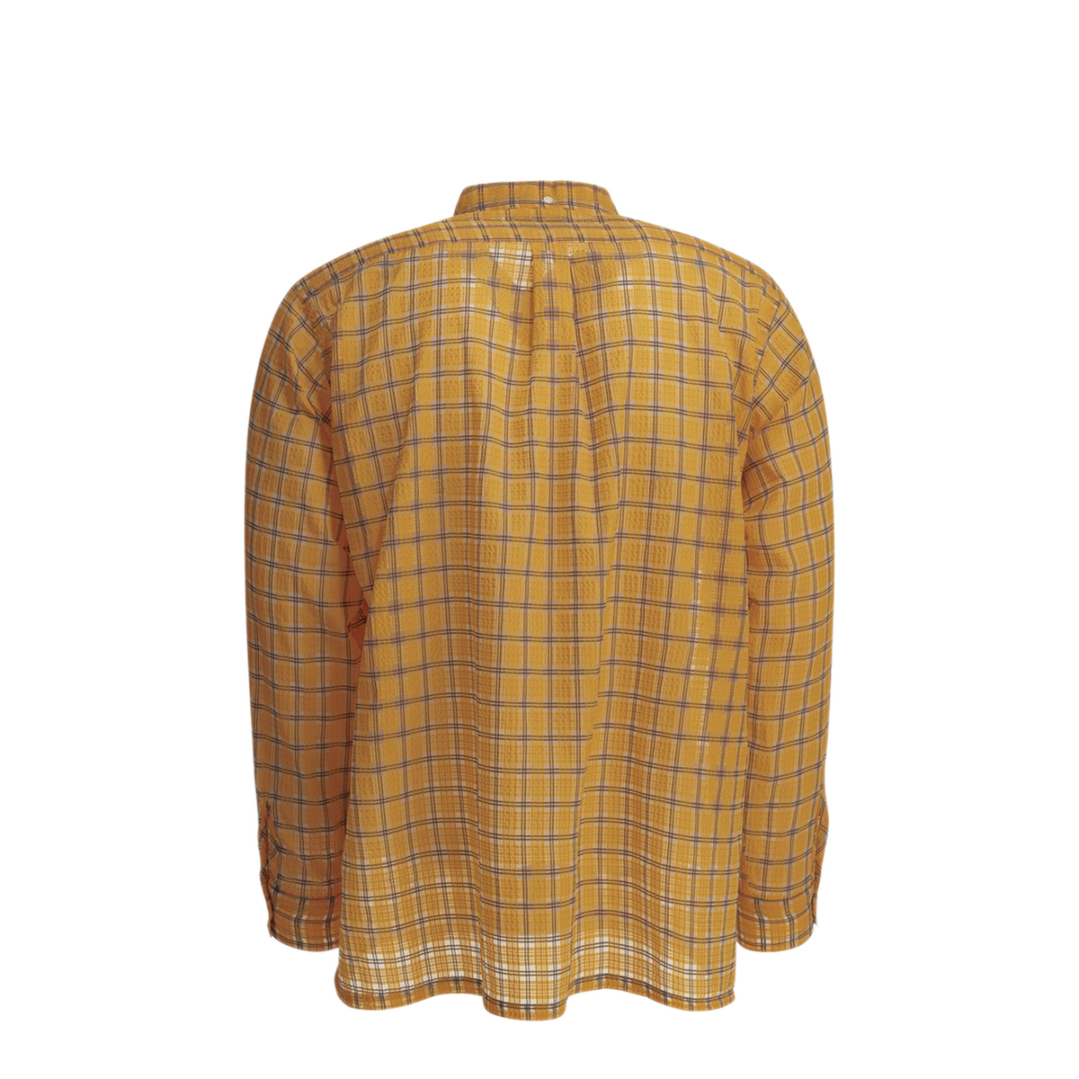 MAYFEYR - Beams Plus - Open Bd Nylon Airy Plaid Casual Shirt - 3811192413945