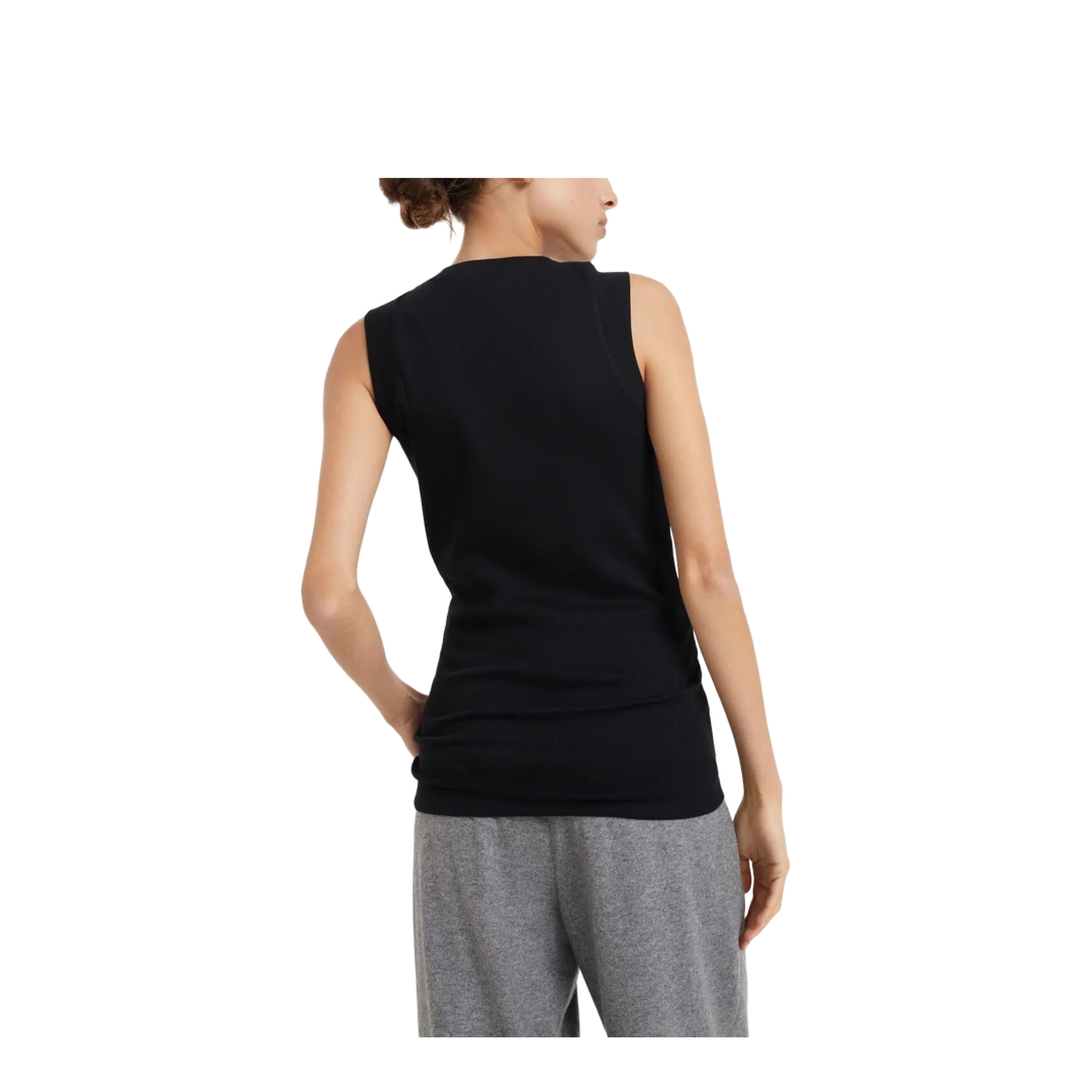 MAYFEYR - Brunello Cucinelli - Stretch Cotton Jersey Tank Top With Precious Faux-Layering - M0TC8EL672