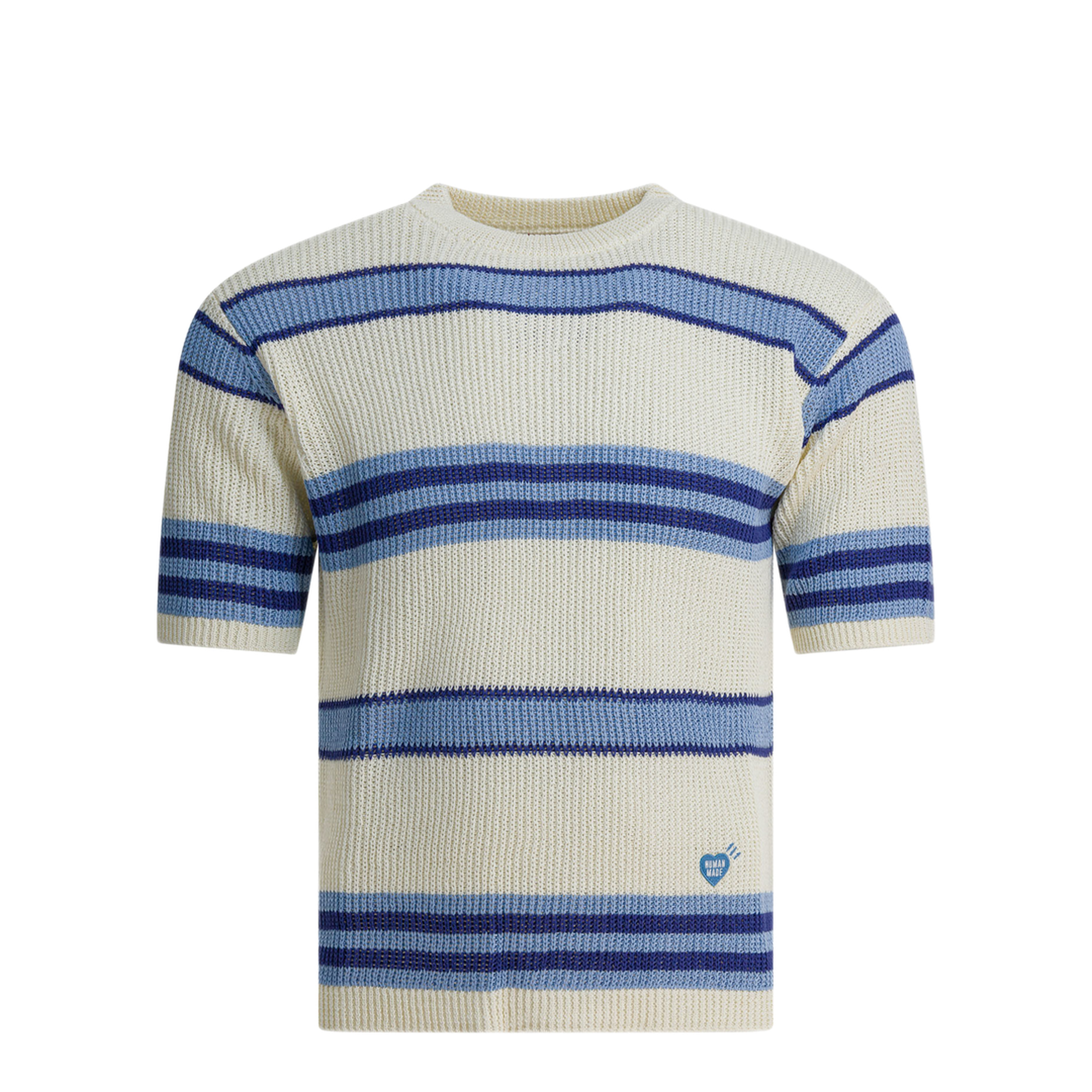 MAYFEYR - Human Made - Short Sleeved Knit - HM29CS029BLUE