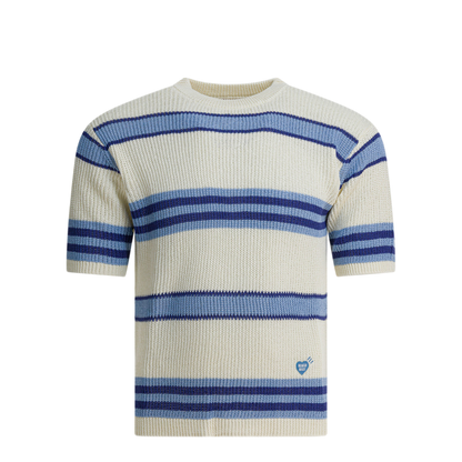 MAYFEYR - Human Made - Short Sleeved Knit - HM29CS029BLUE
