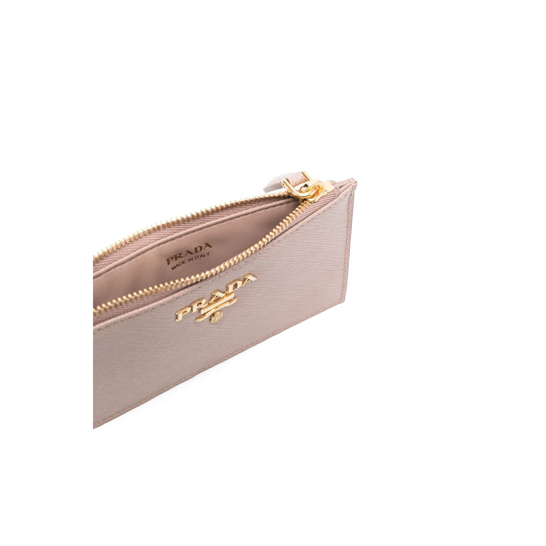 Saffiano Leather Card Holder - Cipria