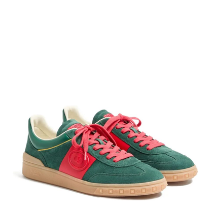 MAYFEYR - Valentino - Upvillage Split And Nappa Leather Sneakers - YS0H77LAL