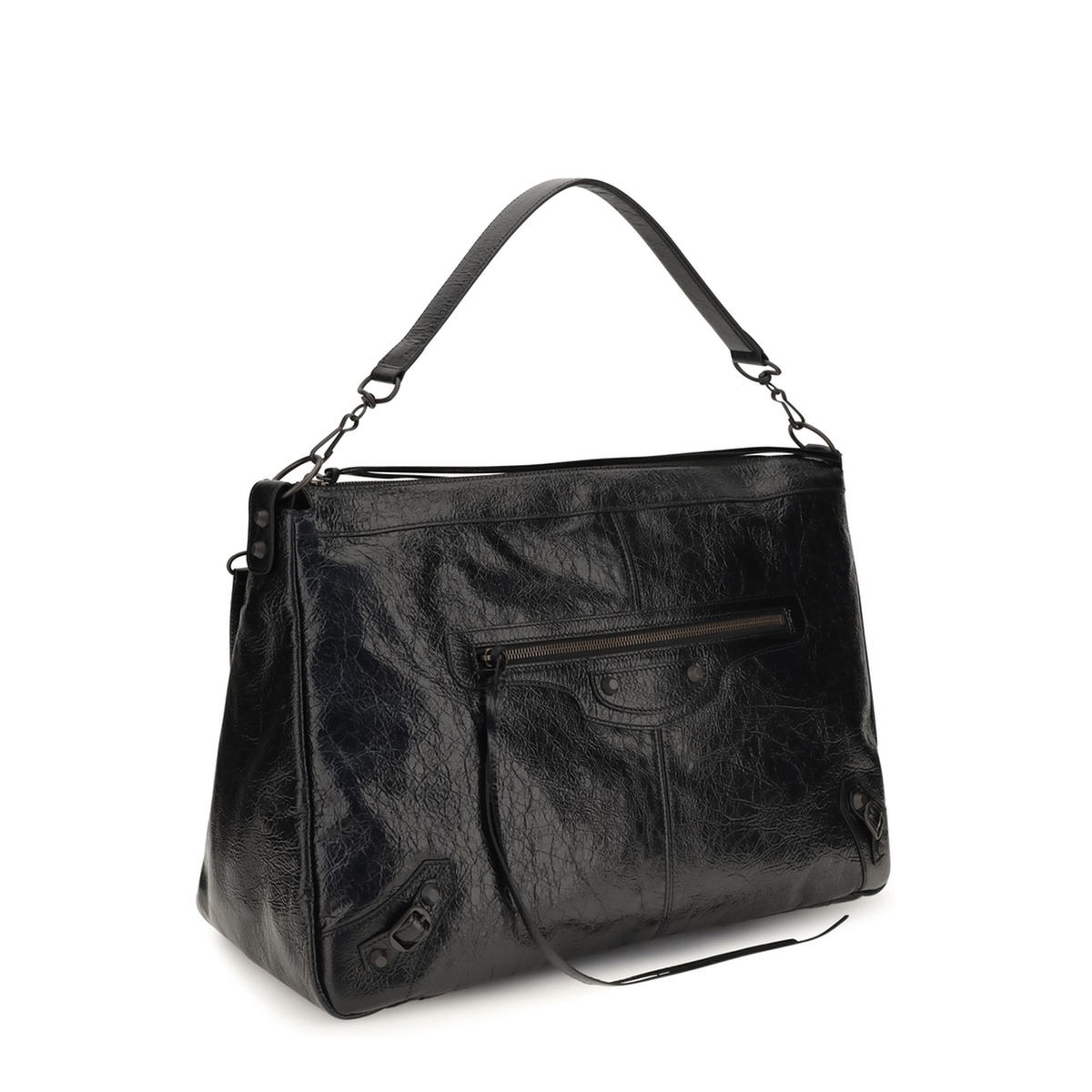 MAYFEYR - Balenciaga - Le City Moto Large Shoulder Bag - A0099Z2ABEK1000