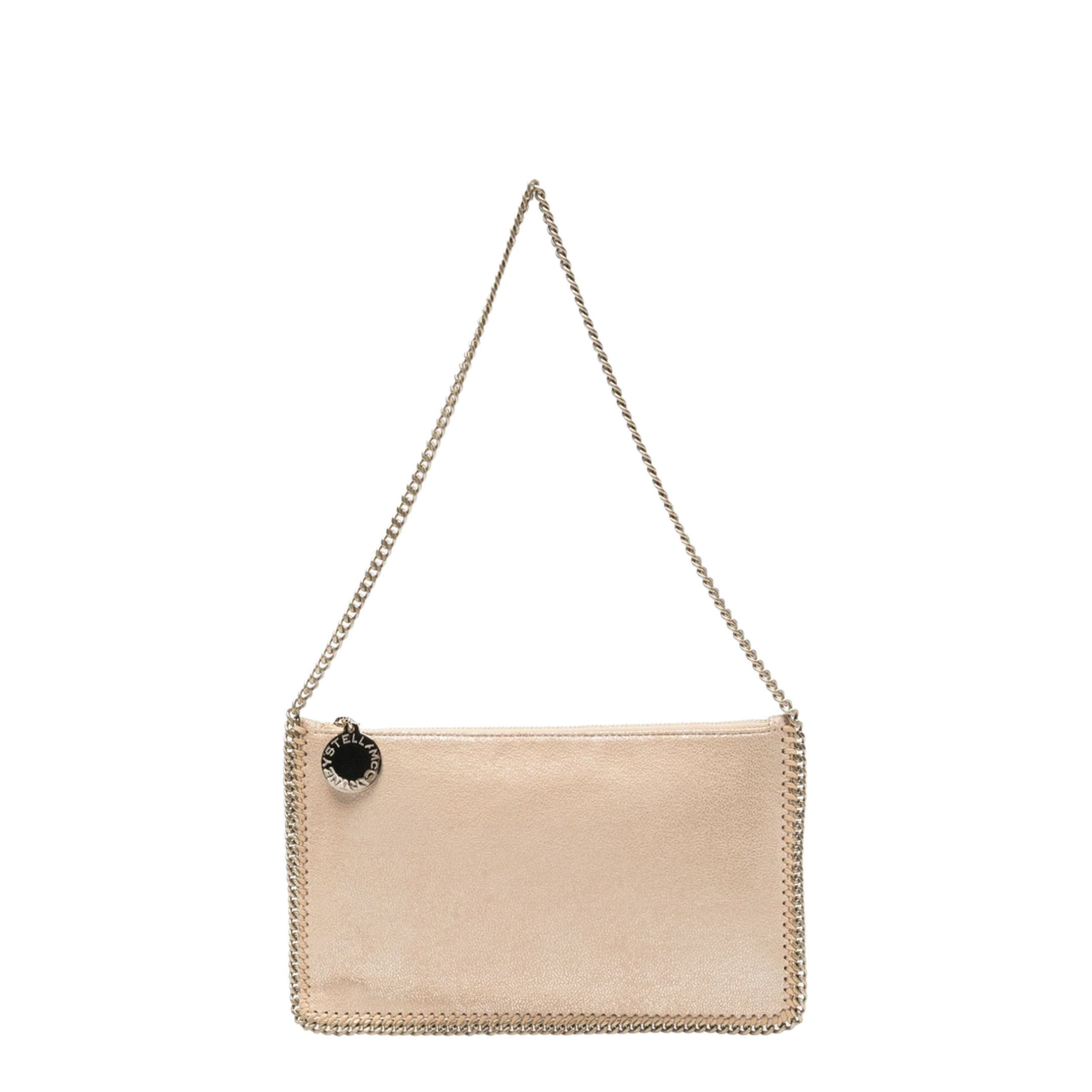 Gold Falabella Pochette Shoulder Bag