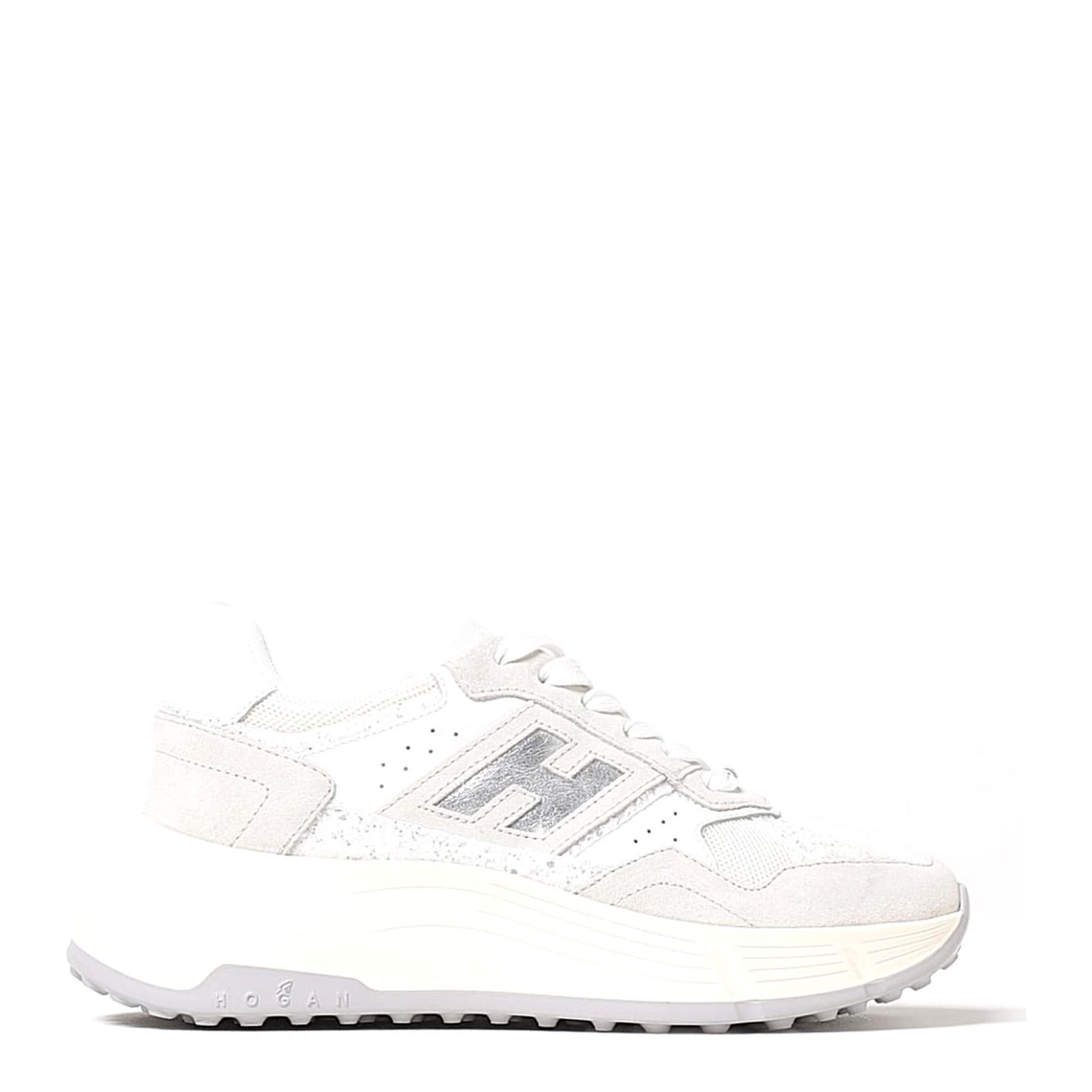 MAYFEYR - Hogan - Sneakers Grigio Pelle Size 36 - HXW6690FK70U4A0351