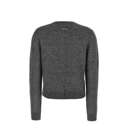 Embroidery Cardigan Grey