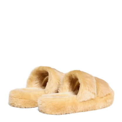 Triomphe Slide 05 Shearling Sandals