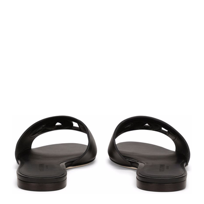 Calfskin Slides with DG Millennials Logo