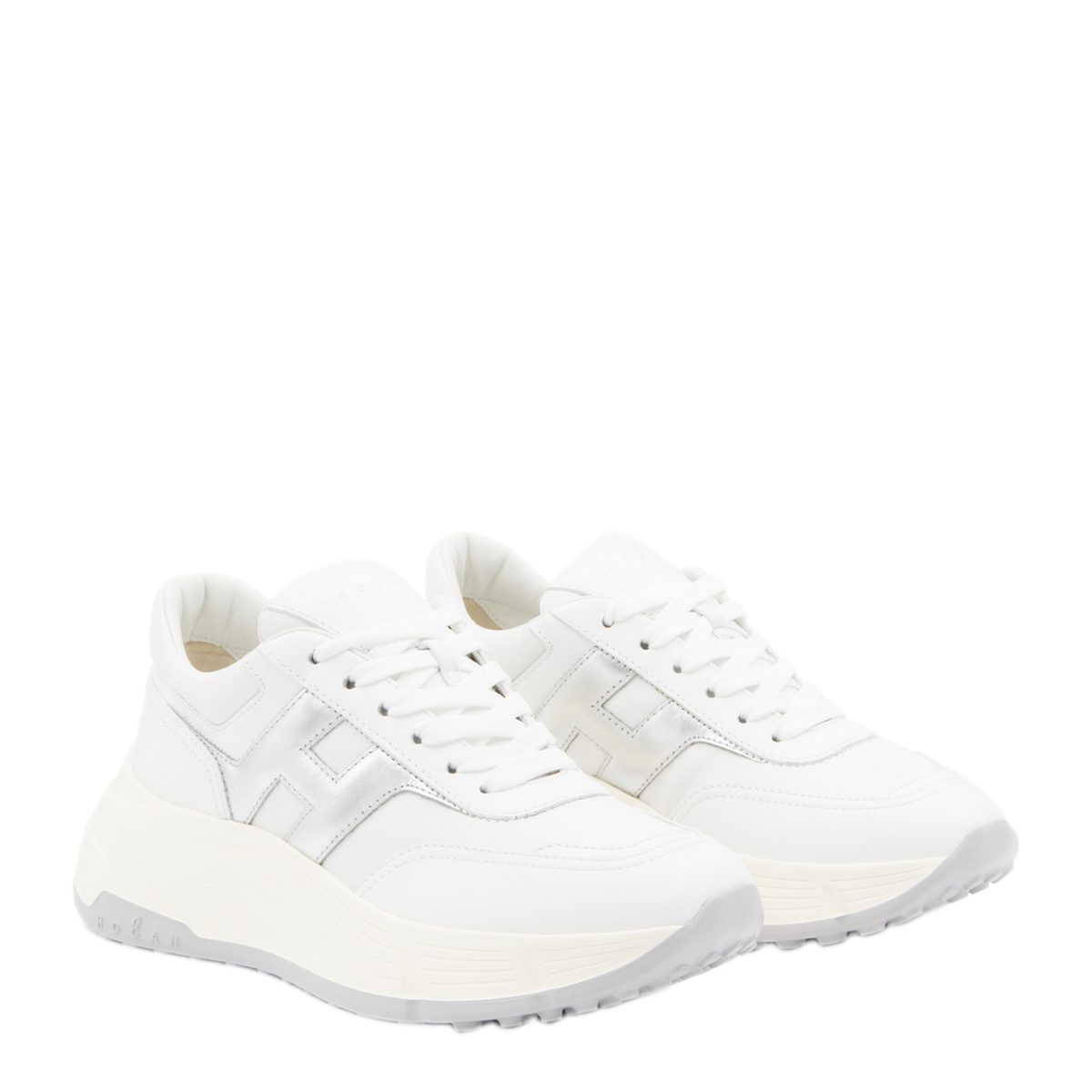 Hi-Fi Leather Sneakers