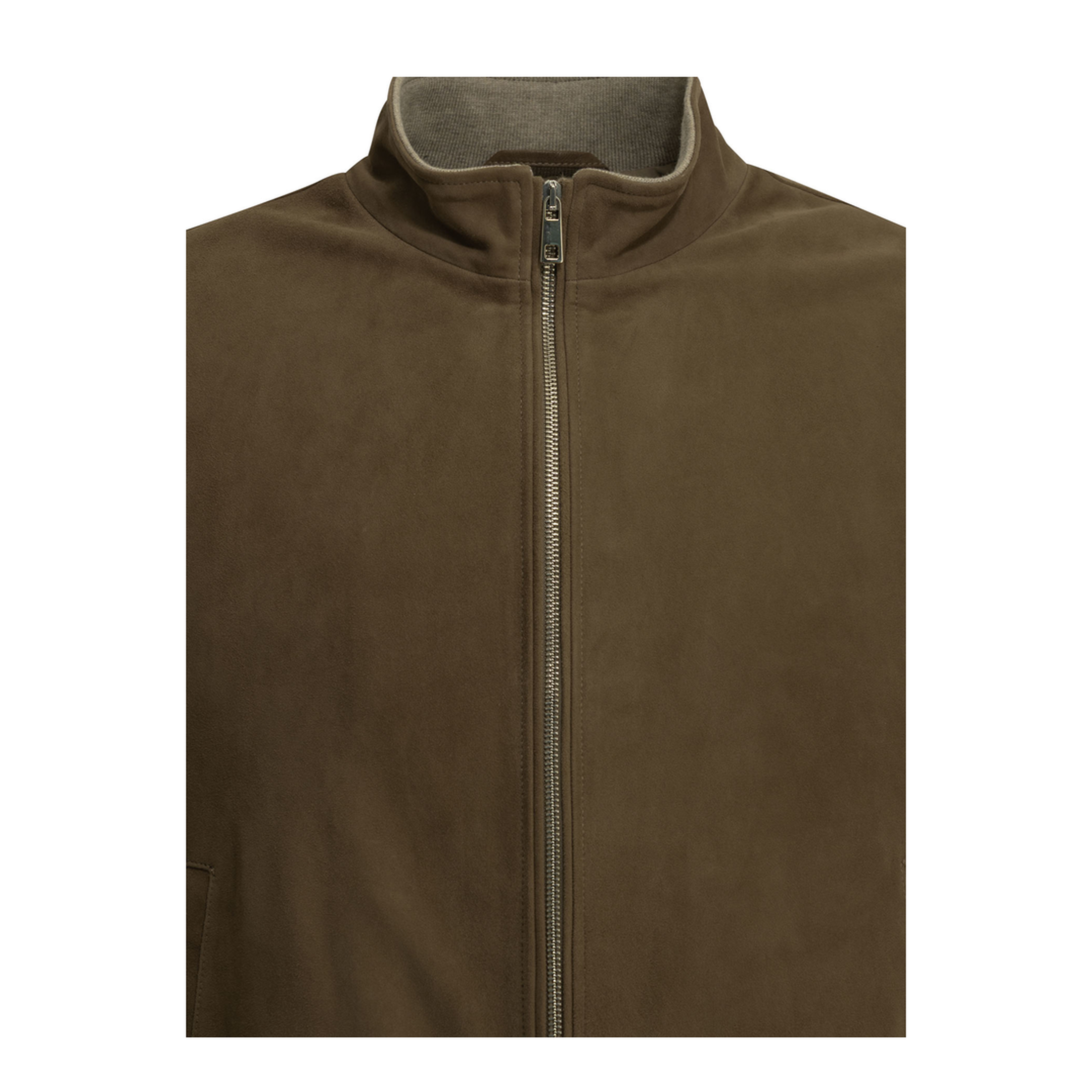 MAYFEYR - Altum - Padded Suede Bomber Jacket - MNSUEBOMBERBEIGE